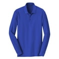 thumbnail image 5 of Yellow Rooster Men's Long Sleeve Core Classic Male Pique Polo True Royal M, 5 of 6