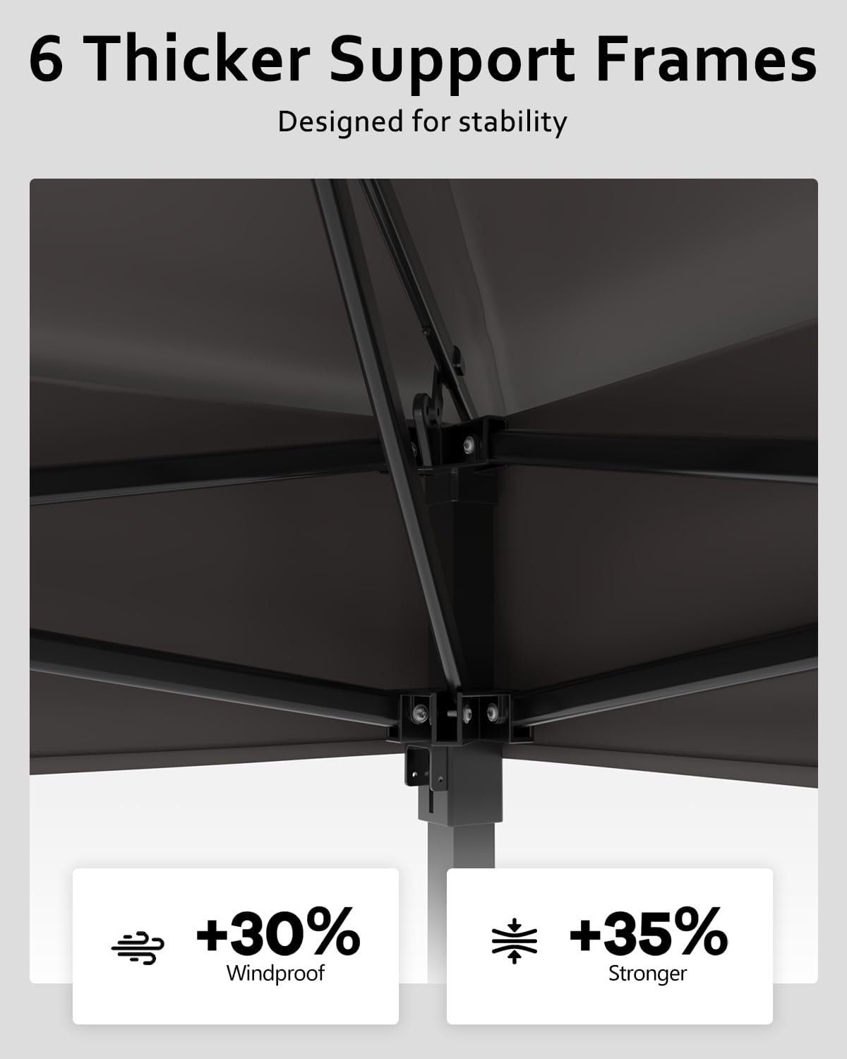11x11ft Heavy Duty Pop Up Outdoor Gazebo Tent – Double Roof, Mosquito Netting, Water & UV Resistant, Sturdy Metal Frame, Easy Setup – Patio, Garden, Backyard, Deck