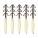 thumbnail image 1 of Anzuelos de plantilla de calamar de tres capas Efectivo Evitar el desacoplamiento Girar Noctilucente ABS Acero de alto carbono Duro Afilado Paraguas Gancho Señuelos Color luminoso 5pcs kenally  OD019649-08, 1 of 7