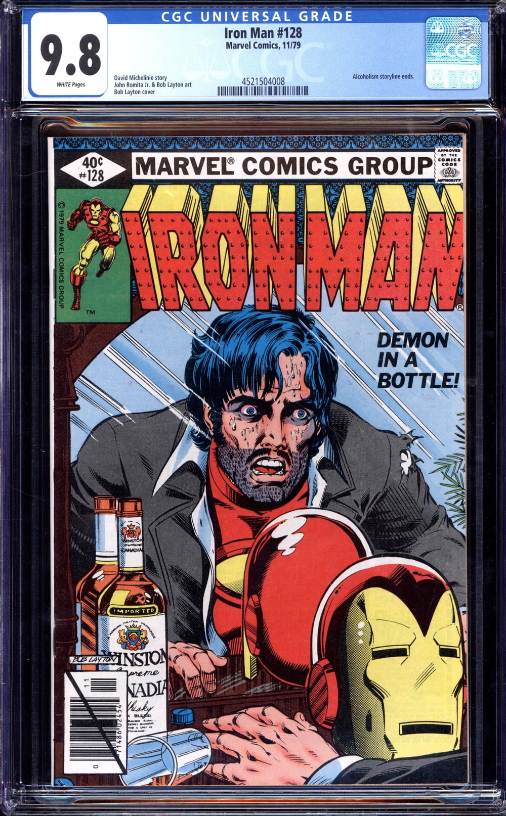 Iron Man #128 - CGC 9.8 Comic Book