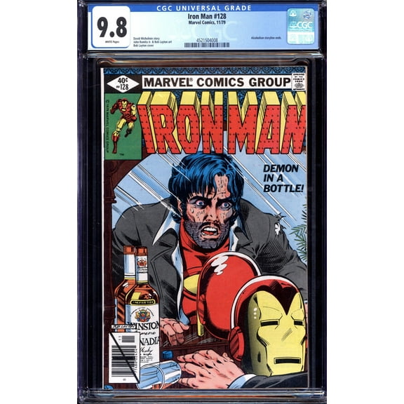 Iron Man #128 - CGC 9.8 Comic Book
