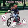 thumbnail image 4 of Cuoote Kids Electric Dirt Bike, Ages 6-12, 250W Brushless Motor, 15.5MPH, 16" Tires, 24V Battery, 4 of 9