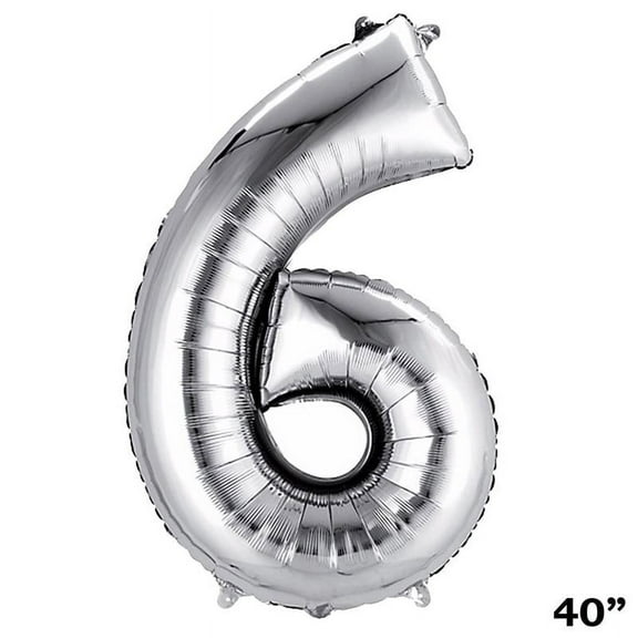 BalsaCircle 40" Silver Mylar Foil Plain Balloon Wedding Event Graduation Party