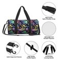 thumbnail image 4 of Fotbe Colorful Animals Bolsa Deportiva de Lona Plegable con Estampado, Bolsa de Gimnasio con Bolsillo Seco/Húmedo, Bolsa de Viaje Ultraligera de Gran Capacidad, 4 of 6