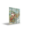 thumbnail image 3 of Daydream Abrams Fly Away Santa Indoor / Outdoor Cedar Panel Wall Art, 3 of 10