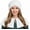 Colonial Mob Hat, variant on PMU Thanksgiving Pilgrim Hat, Black with Silver Buckle, Pack of 1