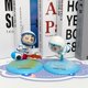 thumbnail image 3 of Figura pequeña de astronauta, soporte de planeta feliz, adorno de pequeño modelo nuevo, juguete para regalo de escritorio, 3 of 5