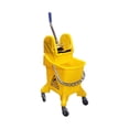 thumbnail image 1 of Spartano 25 L Medium Mop Bucket With Down Press Wringer, Yellow, 1 of 1