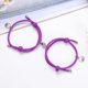 thumbnail image 1 of Pulsera de pareja de votos de amor eterno de aleación, un par de votos de amor eterno, cuerda de mano para hombres y mujeres, joyería pequeña, 1 of 6