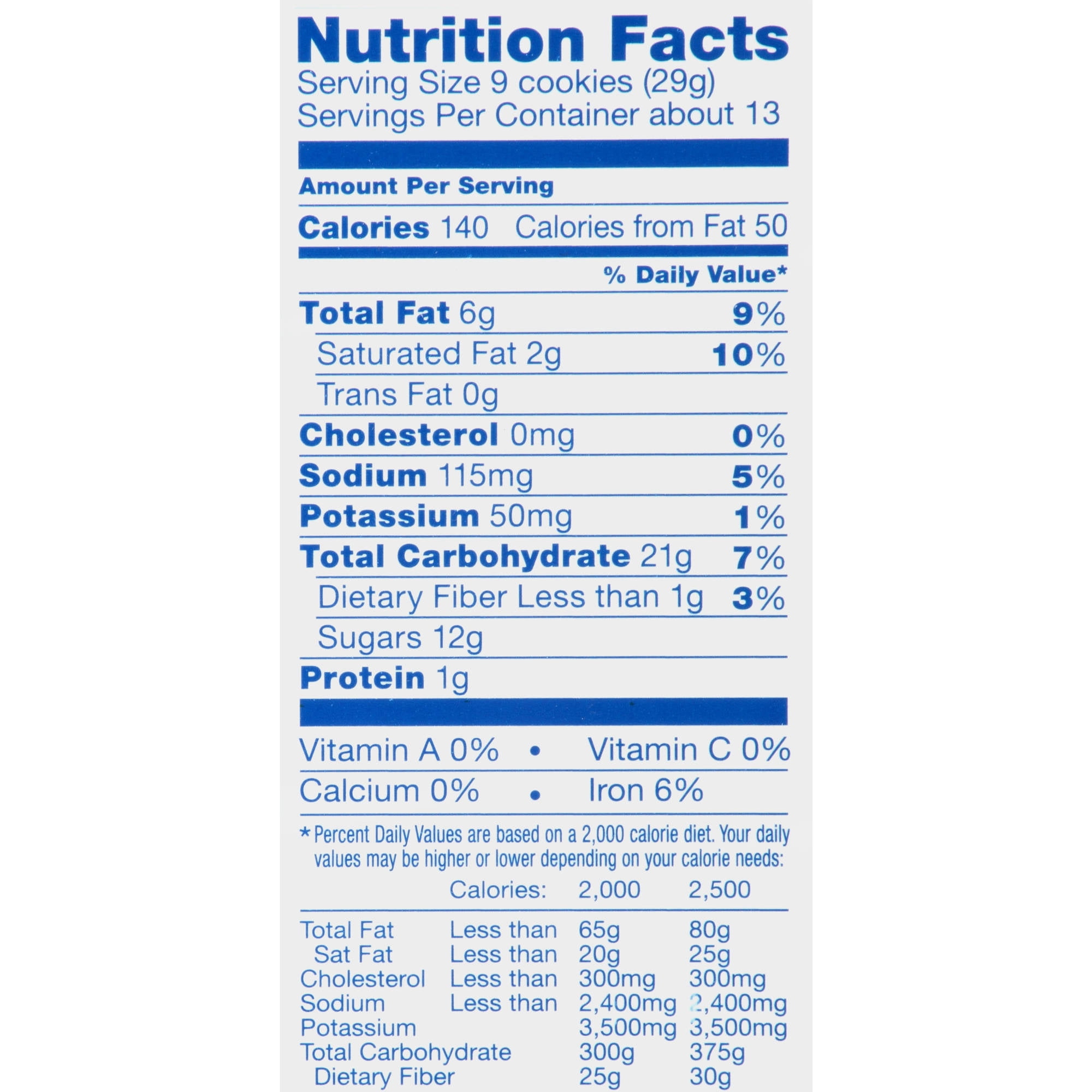 oreo double stuf nutrition facts oreo double stuf nutrition facts