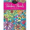 cra-z-art timeless creations adult coloring books: floral fantasy creative coloring book (16272-6)
