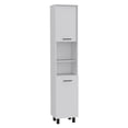 thumbnail image 1 of TUHOME Hobart Pantry  Engineered Wood Pantries in  White, 1 of 8