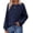 Navy Blue, variant on Zeagoo Women's Fall Chunky Knit Sweater Oversized Crewneck Long Sleeve Winter Cotton Pullover Sweaters Jumper Tops