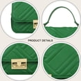 thumbnail image 3 of Medium Compartment Satchel Crossbody Bag Purse Handbag, 3 of 5