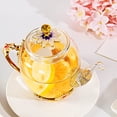 thumbnail image 2 of Teapot XUDREZ Teabloom, té en flor de cristal, 300 ml, rosa azul, 2 of 7