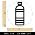 thumbnail image 2 of Water Bottle Icon Rubber Stamp for Scrapbooking Crafting Stamping - Mini 1/2 Inch, 2 of 7
