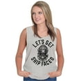 thumbnail image 4 of Funny Get Ship Faced Drinking Pun Plus Size Graphic Tank Top Brisco Brands 2X, 4 of 5