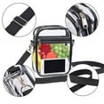 thumbnail image 4 of SeekLGTStadium Approved Clear Crossbody Bag Transparent PVC Purse with Adjustable Strap and Front Pocket for Concerts Festivals and Travel, 4 of 4