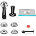 thumbnail image 3 of CASABREWS ULTRA Espresso Machine, Professional 20 Bar Espresso Maker with 58mm Commercial Portafilter, Adjustable PID Temperature Control, LCD Display & Steam Wand,Cream., 3 of 9