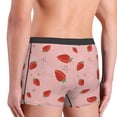 thumbnail image 4 of Kdxio Men's Boxer Briefs with Cute Strawberry C Print - Comfortable and Breathable Underwear for Everyday Wear, 4 of 7