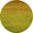 thumbnail image 1 of Ahgly Company Tapis d'Intérieur Lavables en Machine, Ronds, Transitionnels, Brun Bronze Foncé, Ronds de 6 Pi, 1 of 7