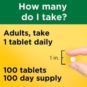 Nature Made Zinc 30 mg Tablets, Dietary Supplement for Immune Support, 100 Count