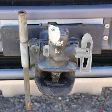 BESTONZON Silver Trailer Locking Pin with T Shape for Quick Release and Reliable Safety