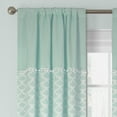 thumbnail image 2 of Better Homes and Gardens Scallops with Poms Single Curtain Panel, 2 of 4