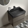 thumbnail image 5 of 24" Gray Bathroom Vanity with Sink, Large Storage Wall Mounted Floating Bathroom Vanity for Modern Bathroom(without Drain and Faucet), 5 of 6