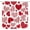 Pink Red, variant on Valentine''s Day Shower Curtain Pink and Red Sweet Heart Romantic Love Lover Couple Modern Fashion Festival Fabric Bathroom Decor Curtain with Hooks
