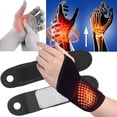 thumbnail image 2 of UDIYO 1 Pair Self-heating Magnetic Warm Wristband Wrist Support Brace Guard Protector, 2 of 7