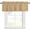 Beige, variant on Pure Midnight Blue Kitchen Valances for Windows, Modern Solid Color Minimalist Art Bathroom Window Valances 42x12 Inch Rod Pocket Window Treatments Valance Curtains for Living Room Bedroom Decor