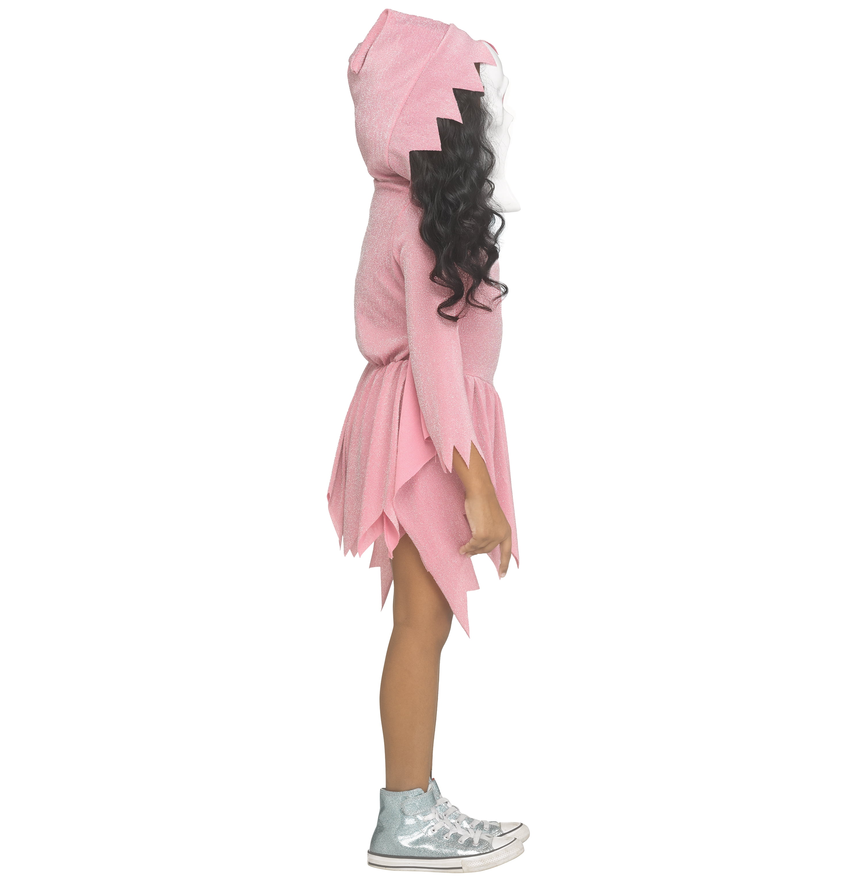 Ghost Face Pink Halloween Costume for Toddlers, 2-Piece, Size 3T-4T, by Fun World