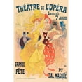thumbnail image 3 of Cheret, Jules 11x14 Black Modern Framed Museum Art Print Titled - Theatre de LOpera 7th Janvier, 3 of 5