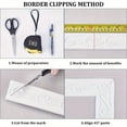 thumbnail image 4 of 6 Rolls 3D Flexible Foam Crown Molding Strips, 532×3 In Self-Adhesive Peel & Stick Baseboard Trim, Retro Wall Edge Decor for Home & Hotel, 4 of 7