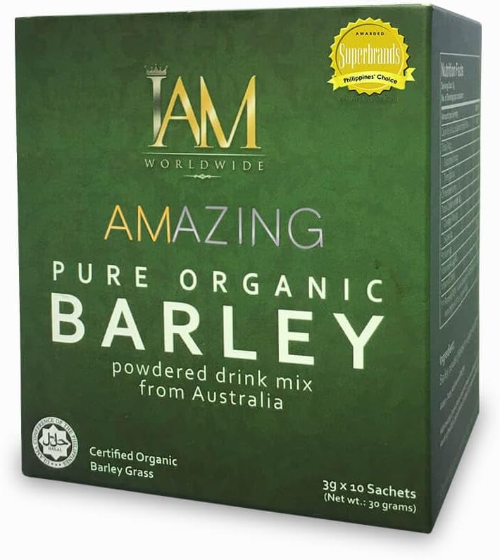 IAM WORLDWIDE Amazing Pure Organic Barley (3g x 10 Sachets