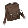 thumbnail image 2 of Milageto Men Shoulder Bag Fashion Storage Bag Crossbody Bag for Work Outdoor Business Deep Brown, 2 of 8