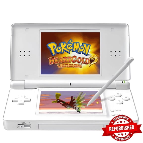 Nintendo DS Lite Console Game Handheld System Cleaned Tested Case White