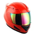 thumbnail image 3 of 1Storm Motorcycle Bike Full Face Helmet Mechanic HJDJ11 + Motorcycle Bluetooth Headset: Glossy Red, 3 of 6