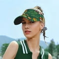 thumbnail image 6 of Gaeub Vegan Sun Visor Hats with Empty Top and Adjustable, UV Protection for Golf Tennis Cycling Running, 6 of 8