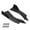 Bright black, variant on Rear Bumper Guard Lip Diffuser Splitter Universal Side Skirts