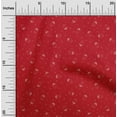thumbnail image 2 of oneOone Rayon Red Fabric Retro Popcorn Sewing Material Print Fabric By The Yard 56 Inch Wide, 2 of 5