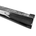 thumbnail image 6 of Ikon Motorsports Rear Bumper Side Aprons Compatible With 2012-2014 Mercedes-Benz W204 C Class Sedan LCI After Facelift, Factory Style Corner Caps Valance Spats Carbon Fiber Add-On Canards Pair, 6 of 7