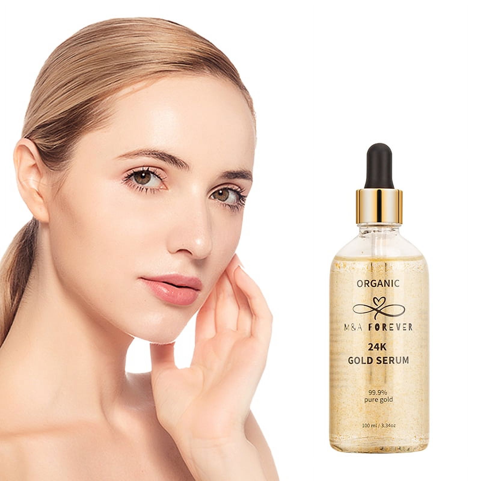 Organic 24k gold serum and Hyaluronic , ANTI-AGING