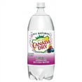 thumbnail image 2 of Canada Dry Triple Berry Sparkling Seltzer Water 2 Liter (Pack of 2) With Colorful And White Straws, 2 of 2
