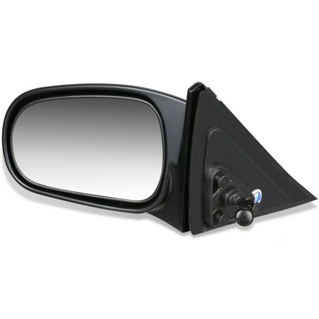 2000 Honda Civic 4 Door - For 1996 To 2000 Honda Civic 4 -Door OE Style Manual Driver / Left Side View Door Mirror Replacement 76250S01A05