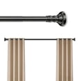thumbnail image 2 of VEGCOO Tension Curtain Rod 51-157 Inches Adjustable, No Drilling Shower Curtain Rod for Bathroom, Patio, Room Divider, Closet, Rustproof White, 2 of 5