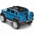 thumbnail image 7 of Costway Mercedes Benz 12V Electric Kids Ride On Car RC Remote Control W/Trunk, Blue, 7 of 7