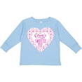 thumbnail image 3 of Inktastic Gran's Sweetie Pie with Pink Hearts Boys or Girls Long Sleeve Toddler T-Shirt, 3 of 5
