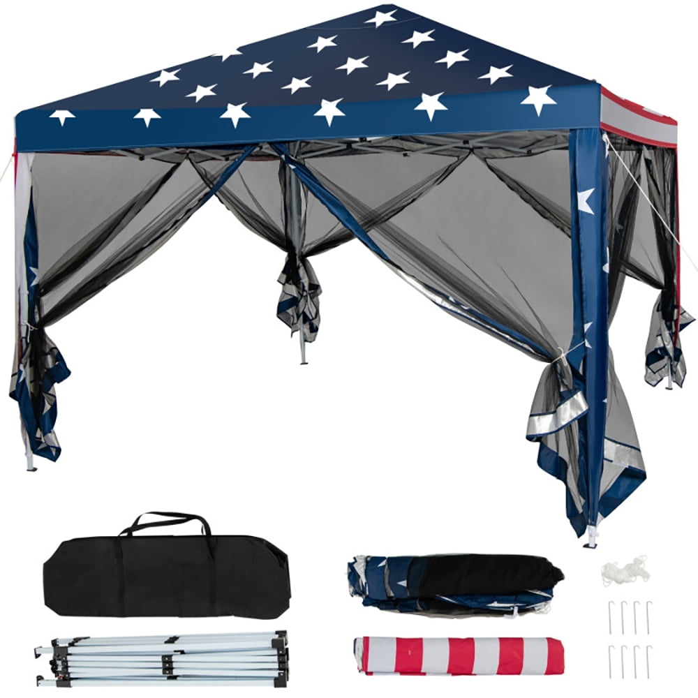 Aimee Lii 10 x 10 Feet Pop-up Canopy Tent Gazebo Canopy for Outdoor, Gazebo Tent for Party Wedding BBQ Events Aimee Lii 10 x 10 Feet Pop-up Canopy Tent Gazebo Canopy for Outdoor, Gazebo Tent for Party Wedding BBQ Events